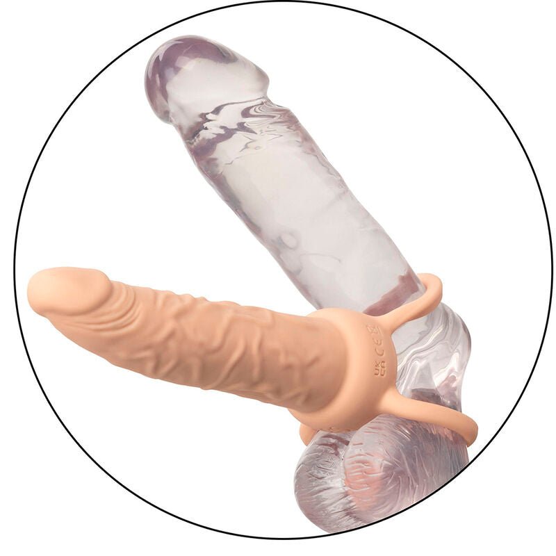 CALEXOTICS - PERFORMANCE MAXX RECHARGABLE DUAL PENETRATOR LIGHT SKIN - Kink&Play