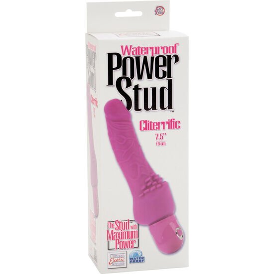 CALEXOTICS - POWER STUD CLITERRIFIC PINK VIBRATOR - Kink&Play