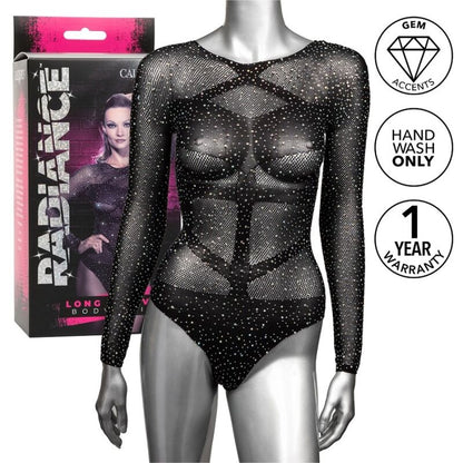 CALEXOTICS - RADIANCE LONG SLEEVE BODYSUIT RHINE - Kink&Play