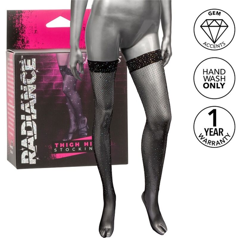 CALEXOTICS - RADIANCE THIGH HIGH STOCKINGS RHINE - Kink&Play