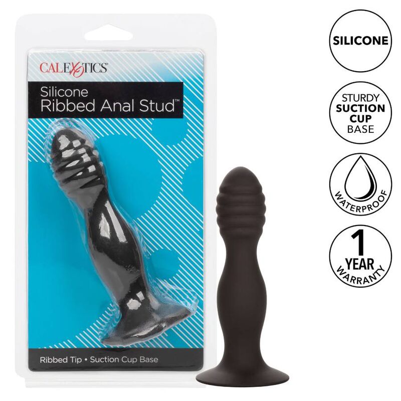 CALEXOTICS - RIBBED ANAL STUD - Kink&Play