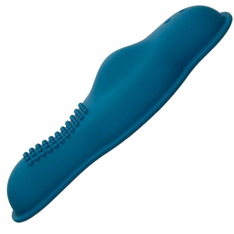 CALEXOTICS - RIDER MASSAGER DOUBLE MOTOR REMOTE CONTROL BLUE - Kink&Play