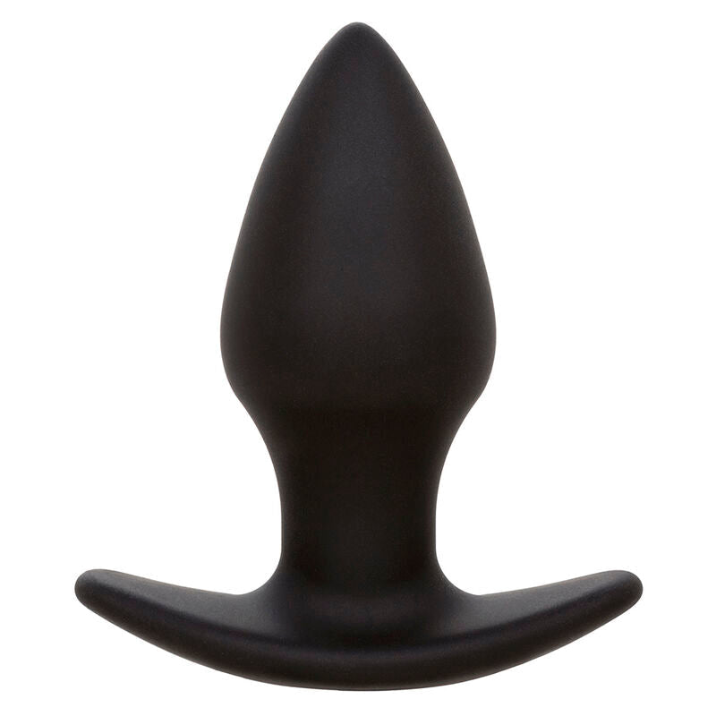 CALEXOTICS - ROCK BOTTOM PERFECT ANAL PLUG 10 VIBRATIONS SILICONE BLACK - Kink&Play