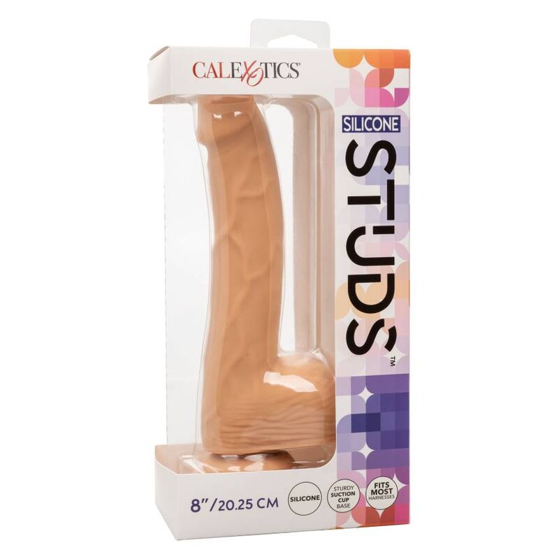 CALEXOTICS - SILICONE STUDS 20.32 CM SKIN - Kink&Play