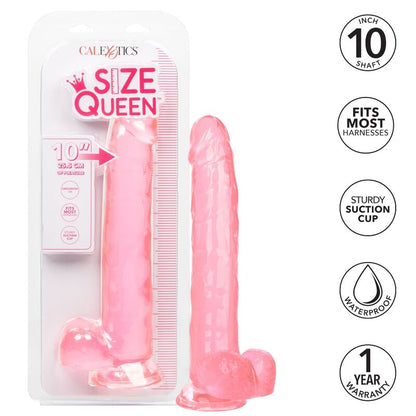 CALEXOTICS - SIZE QUEEN DILDO PINK 25.5 CM - Kink&Play