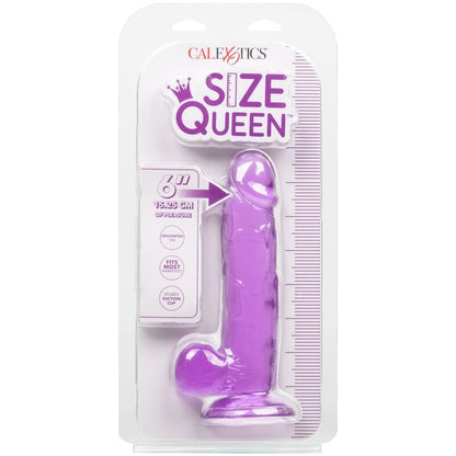 CALEXOTICS - SIZE QUEEN DILDO PURPLE 15.3 CM - Kink&Play