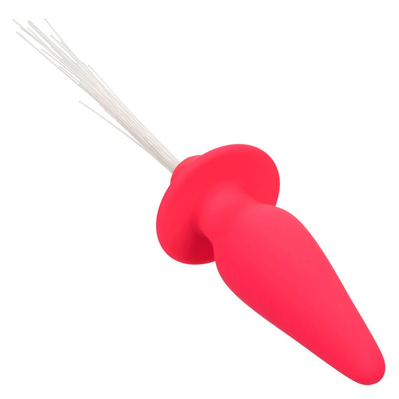 CALEXOTICS - SOUTHERN LIGHTS LIGHT UP ANAL PLUG 10 VIBRATIONS SILICONE PINK - Kink&Play