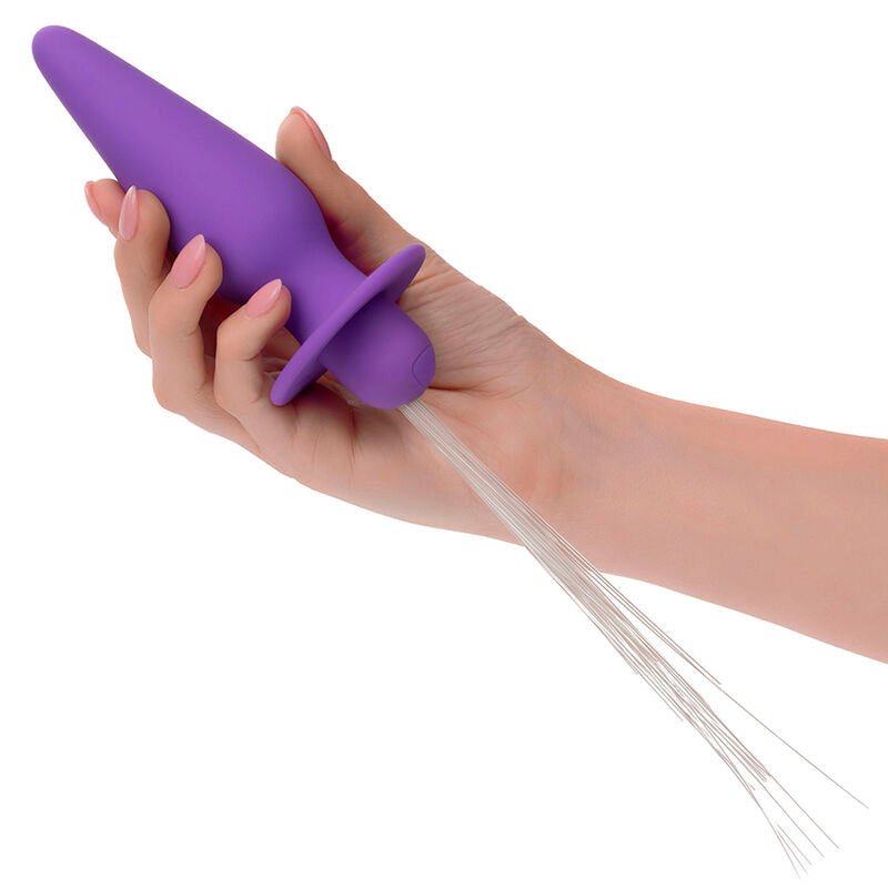 CALEXOTICS - SOUTHERN LIGHTS LIGHT UP ANAL PLUG 10 VIBRATIONS SILICONE PURPLE - Kink&Play