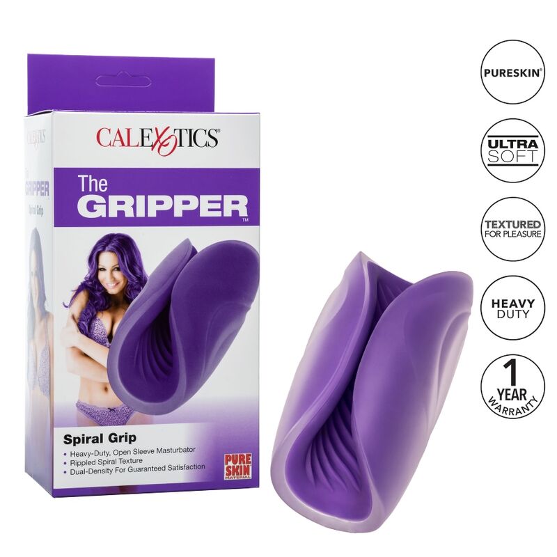 CALEXOTICS - SPIRAL GRIP MASTURBATOR - Kink&Play
