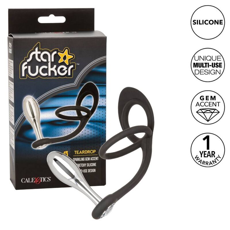 CALEXOTICS - STAR FUCKER TEARDROP PLUG - Kink&Play