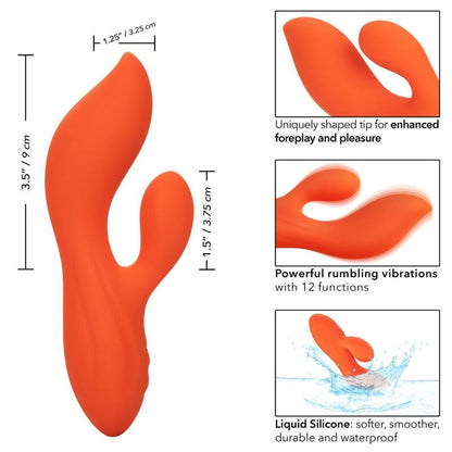 CALEXOTICS - STELLA DUAL TEASER ORANGE - Kink&Play