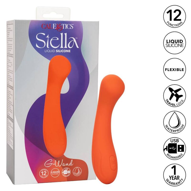 CALEXOTICS - STELLA G - WAND ORANGE - Kink&Play