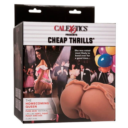 CALEXOTICS - THE HOMECOMING QUEEN DOUBLE REALISTIC MASTURBATOR CARAMEL - Kink&Play