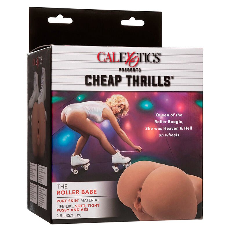 CALEXOTICS - THE ROLLER BABE DOUBLE REALISTIC MASTURBATOR FLESH - Kink&Play