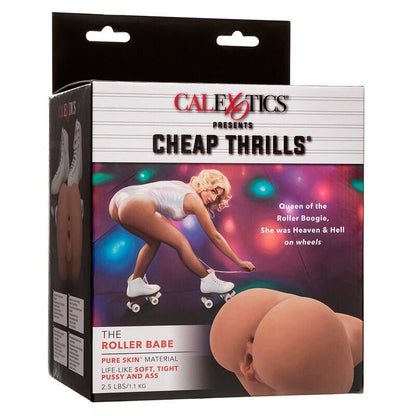 CALEXOTICS - THE ROLLER BABE DOUBLE REALISTIC MASTURBATOR FLESH - Kink&Play