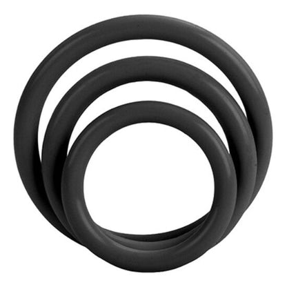 CALEXOTICS - TRI - RINGS BLACK - Kink&Play