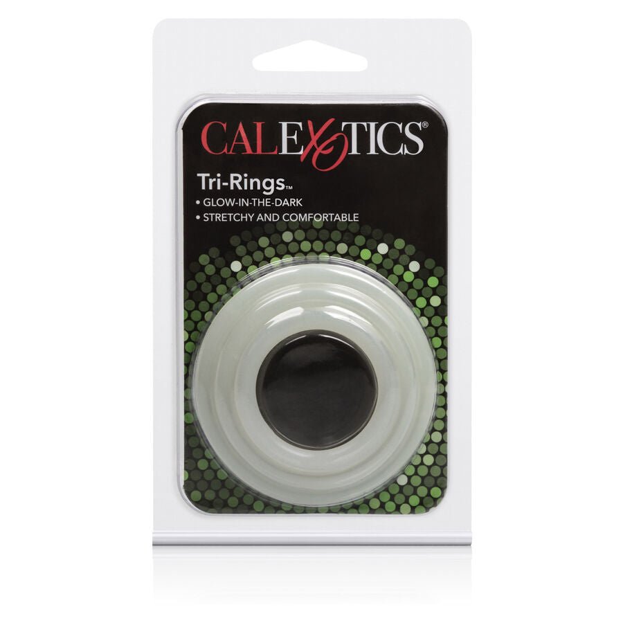 CALEXOTICS - TRI - RINGS GLOW IN THE DARK - Kink&Play