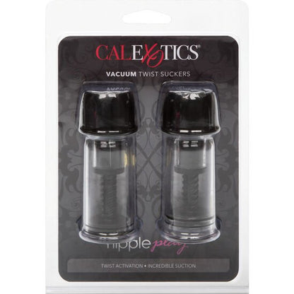 CALEXOTICS - VACCUM TWIST STIMULATING WAVES FOR NIPPLES BLACK - Kink&Play