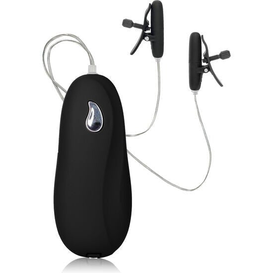 CALEXOTICS - VIBR HEATED NIPPLE TEASERS BLACK - Kink&Play