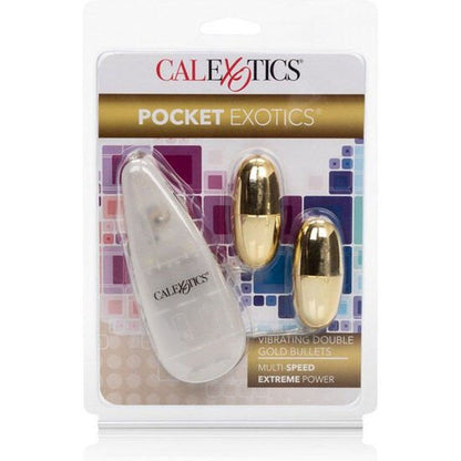 CALEXOTICS - VIBRATING BULLETS GOLD DUO - Kink&Play