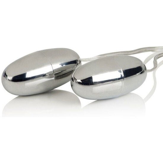 CALEXOTICS - VIBRATING BULLETS SILVER DUO - Kink&Play