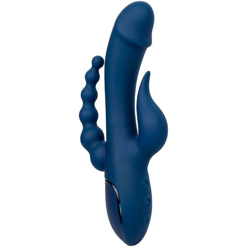 CALEXOTICS - VIBRATOR TRIPLE ORGASM BLUE - Kink&Play