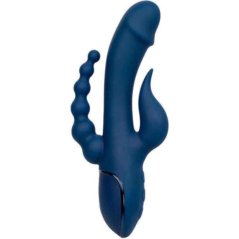 CALEXOTICS - VIBRATOR TRIPLE ORGASM BLUE - Kink&Play