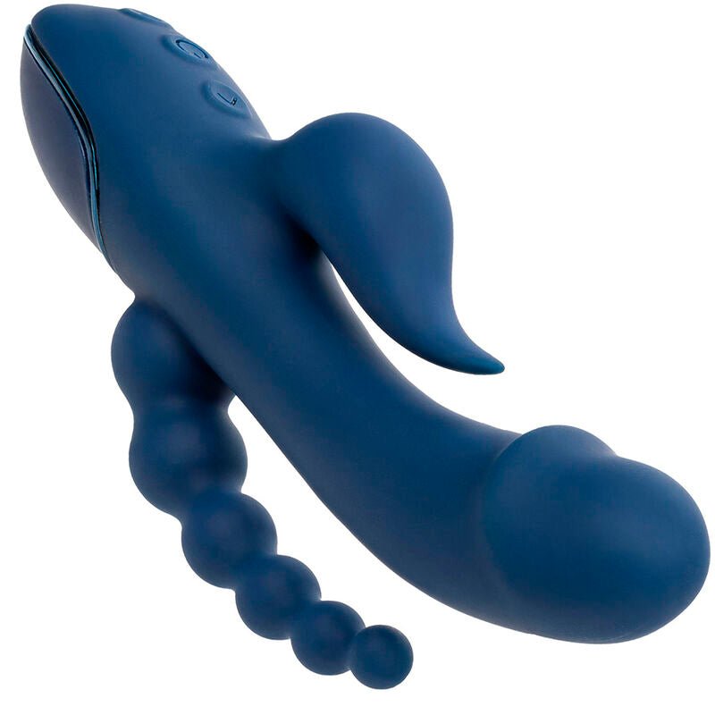 CALEXOTICS - VIBRATOR TRIPLE ORGASM BLUE - Kink&Play