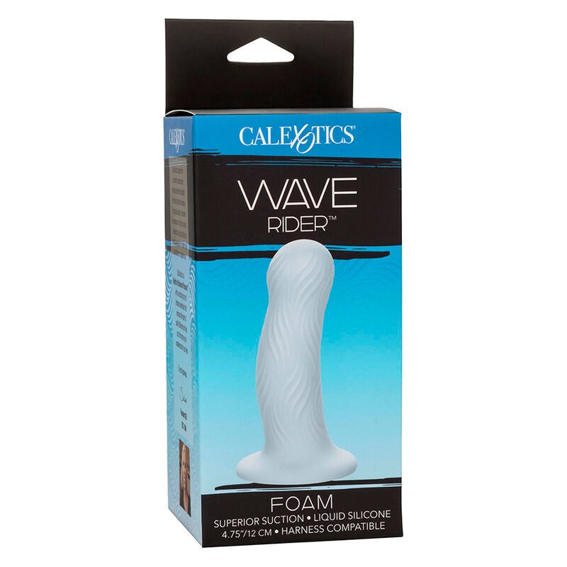 CALEXOTICS - WAVE RIDER FOAM ANAL PLUG BLUE - Kink&Play
