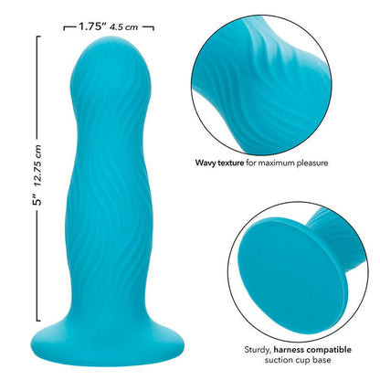 CALEXOTICS - WAVE RIDER SWELL ANAL PLUG BLUE - Kink&Play