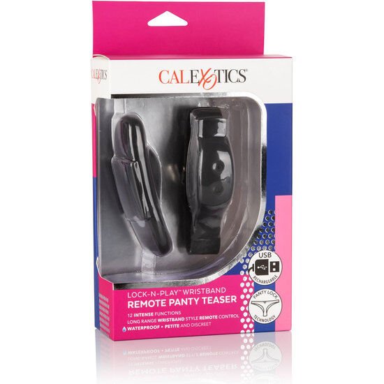 CALEXOTICS - WRISTBAND REMOTE PANTY TEASER - Kink&Play