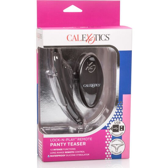 CALEXOTICS - XO REMOTE LOCK N PLAY PANTY TEASER - Kink&Play