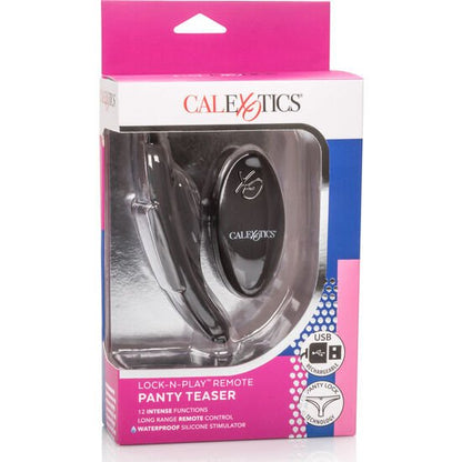 CALEXOTICS - XO REMOTE LOCK N PLAY PANTY TEASER - Kink&Play