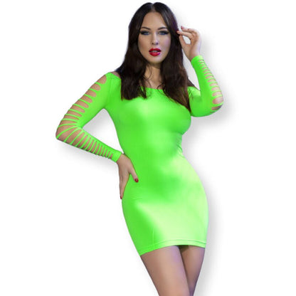 CHILIROSE - CR 4617 DRESS GREEN S/M - Kink&Play