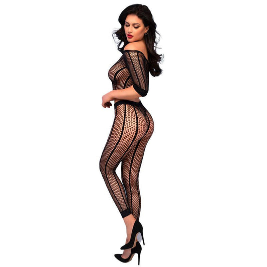 CHILIROSE - CR 4647 TOP & LEGGINS BLACK S/M - Kink&Play