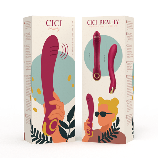 CICI BEAUTY - PREMIUM SILICONE G - SPOT VIBRATOR - Kink&Play