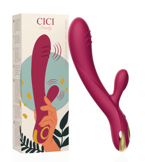 CICI BEAUTY - PREMIUM SILICONE RABBIT VIBRATOR - Kink&Play