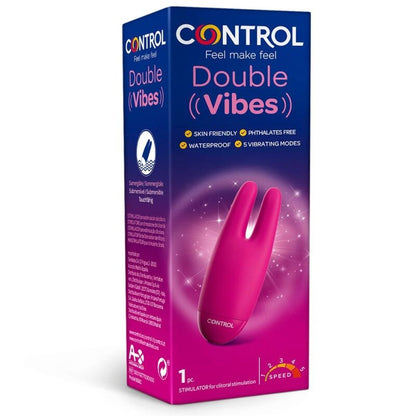 CONTROL - DOUBLE VIBES STIMULATOR - Kink&Play