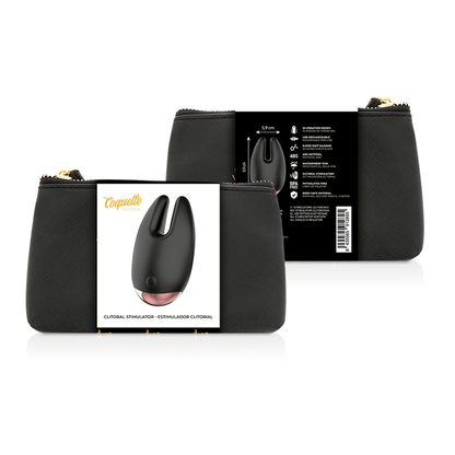 COQUETTE CHIC DESIRE - CLITORIAL STIMULATOR BLACK / GOLD - Kink&Play