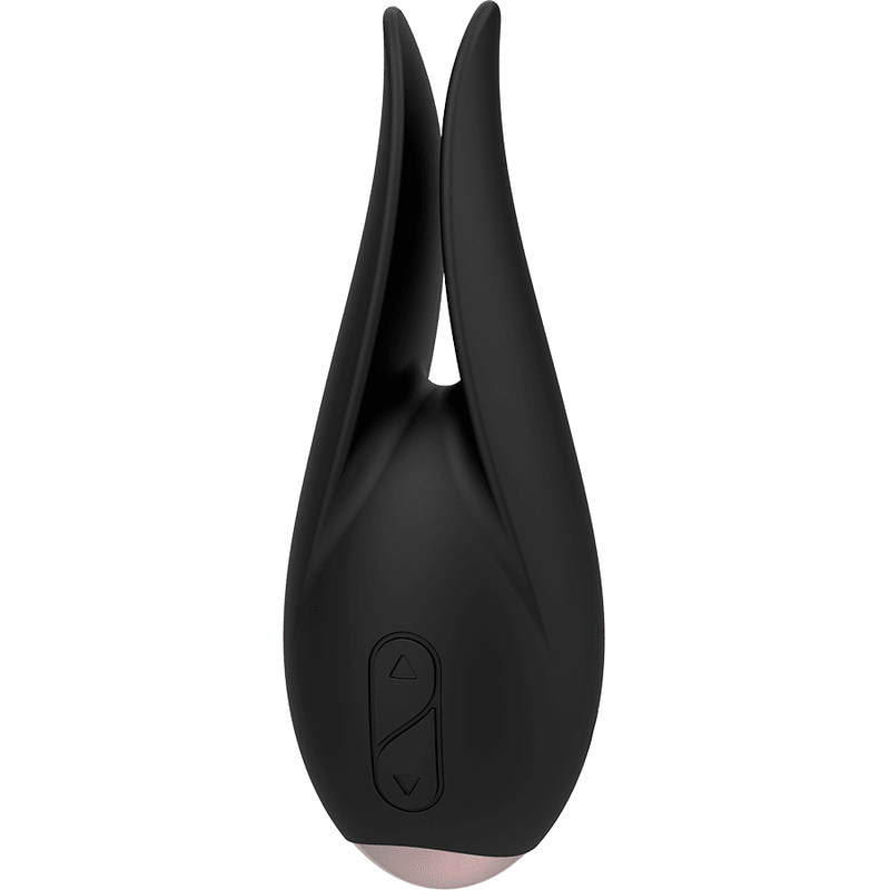 COQUETTE CHIC DESIRE - CLITORIAL STIMULATOR BLACK / GOLD FLOWER - Kink&Play