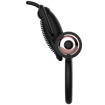 COQUETTE CHIC DESIRE - COCK RING BUTTERFLY WITH VIBRATOR BLACK/ GOLD - Kink&Play