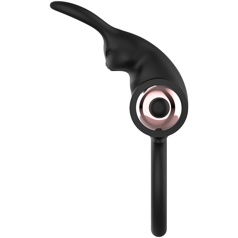 COQUETTE CHIC DESIRE - COCK RING WITH VIBRATOR BLACK/ GOLD - Kink&Play