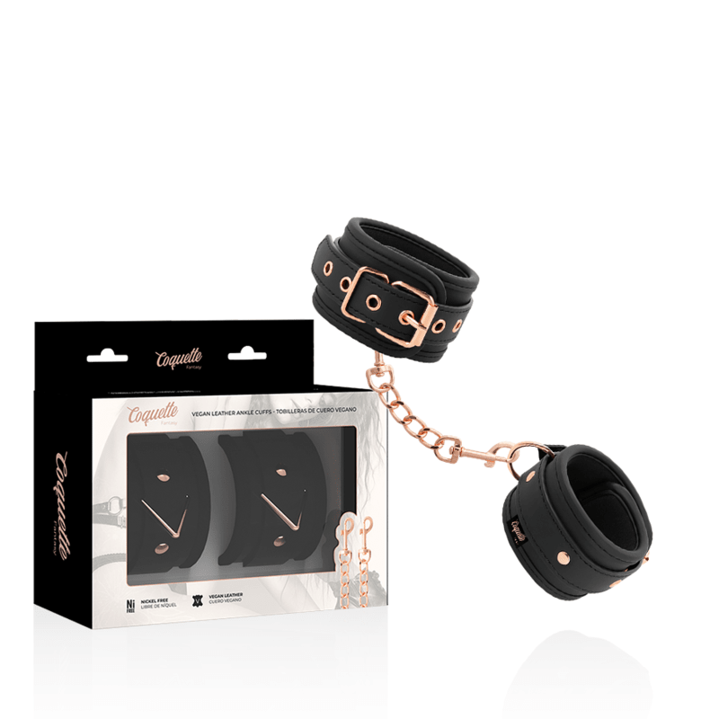 COQUETTE CHIC DESIRE - FANTASY ANKLE CUFFS WITH NEOPRENE LINING - Kink&Play