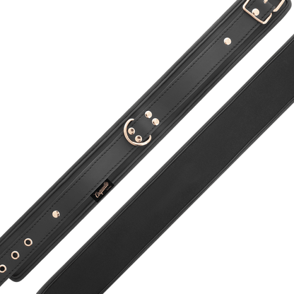COQUETTE CHIC DESIRE - FANTASY VEGAN LEATHER COLLAR WITH NEOPRENE LINING - Kink&Play
