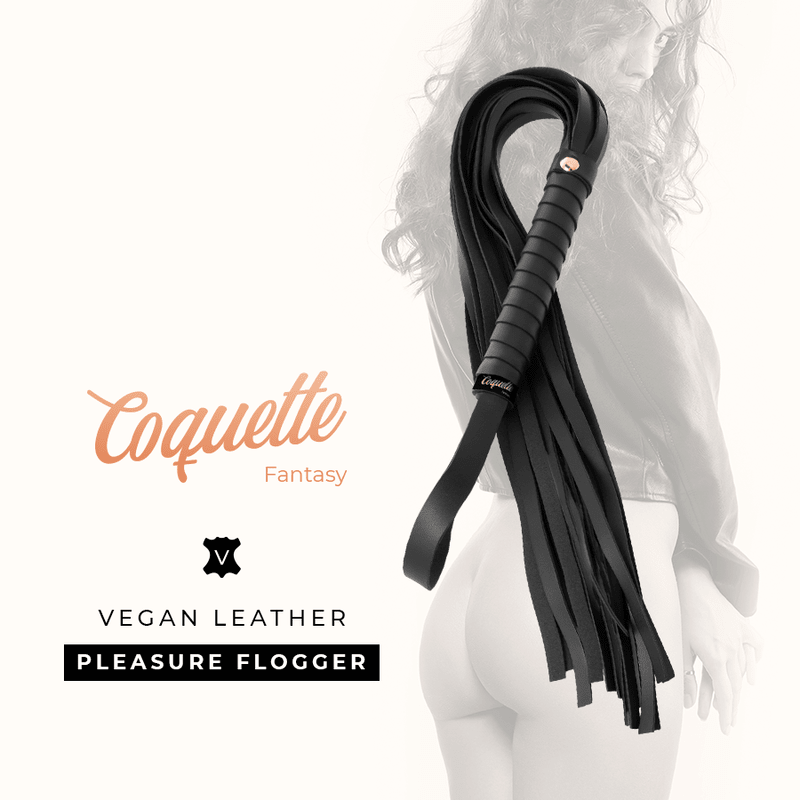 COQUETTE CHIC DESIRE - FANTASY VEGAN LEATHER FLOGGER - Kink&Play