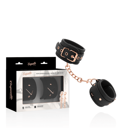 COQUETTE CHIC DESIRE - FANTASY VEGAN LEATHER HANDCUFFS - Kink&Play