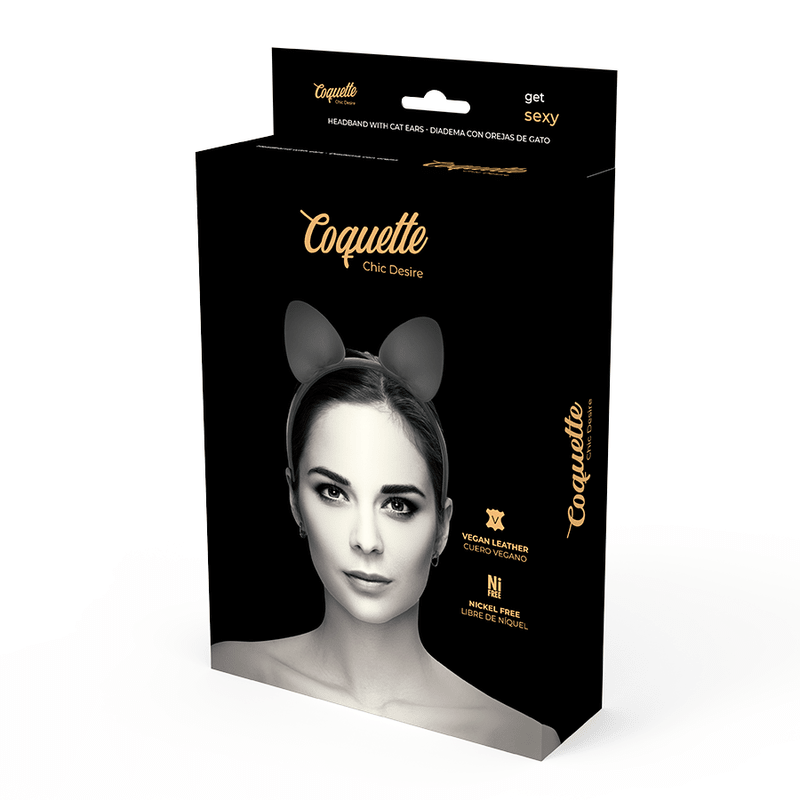 COQUETTE CHIC DESIRE - HEADBAND WITH CAT EARS - Kink&Play