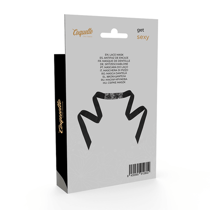COQUETTE CHIC DESIRE - LACE MASK BLACK - Kink&Play