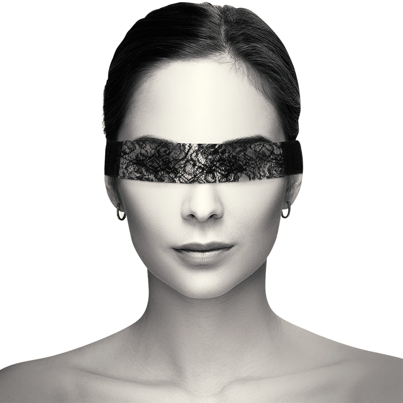 COQUETTE CHIC DESIRE - LACE MASK BLACK - Kink&Play