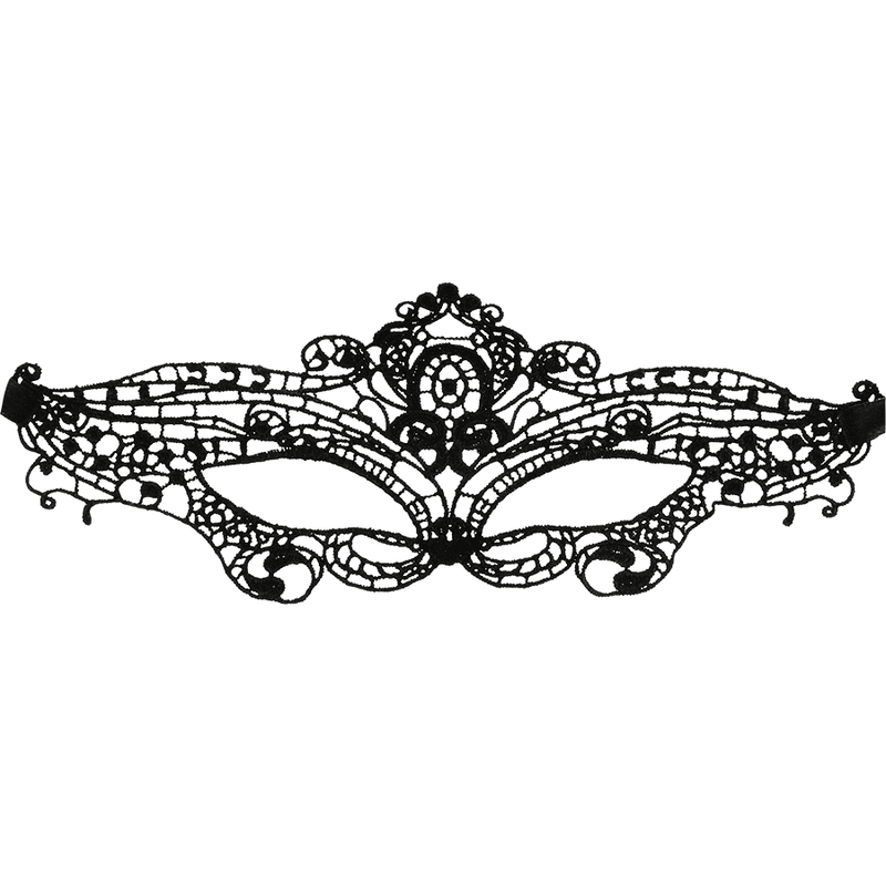 COQUETTE CHIC DESIRE - LACE MASK BLACK - Kink&Play